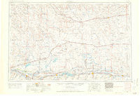 Lamar Colorado Historical topographic map, 1:250000 scale, 1 X 2 Degree, Year 1954