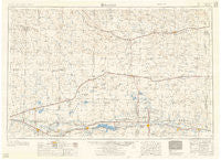 Lamar Colorado Historical topographic map, 1:250000 scale, 1 X 2 Degree, Year 1958
