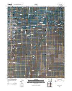 Lamar East Colorado Historical topographic map, 1:24000 scale, 7.5 X 7.5 Minute, Year 2010