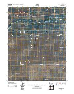 Lamar West Colorado Historical topographic map, 1:24000 scale, 7.5 X 7.5 Minute, Year 2010