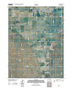 Lamb Colorado Historical topographic map, 1:24000 scale, 7.5 X 7.5 Minute, Year 2010