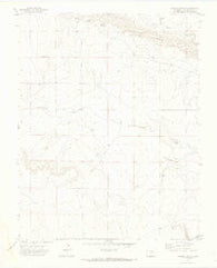Lambing Spring Colorado Historical topographic map, 1:24000 scale, 7.5 X 7.5 Minute, Year 1971