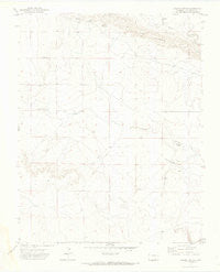 Lambing Spring Colorado Historical topographic map, 1:24000 scale, 7.5 X 7.5 Minute, Year 1971