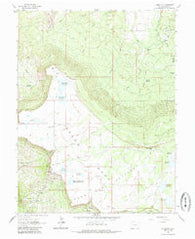 Lands End Colorado Historical topographic map, 1:24000 scale, 7.5 X 7.5 Minute, Year 1962