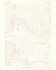 Lands End Colorado Historical topographic map, 1:24000 scale, 7.5 X 7.5 Minute, Year 1962