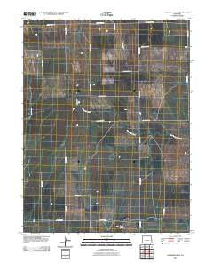 Landsman Hill Colorado Historical topographic map, 1:24000 scale, 7.5 X 7.5 Minute, Year 2010