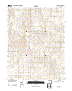Landsman Hill Colorado Historical topographic map, 1:24000 scale, 7.5 X 7.5 Minute, Year 2013