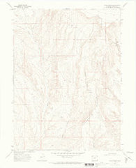 Lang Spring Colorado Historical topographic map, 1:24000 scale, 7.5 X 7.5 Minute, Year 1969