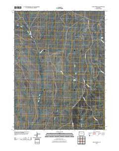 Lang Spring Colorado Historical topographic map, 1:24000 scale, 7.5 X 7.5 Minute, Year 2010