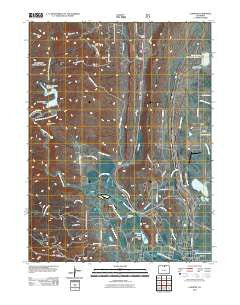Laporte Colorado Historical topographic map, 1:24000 scale, 7.5 X 7.5 Minute, Year 2011
