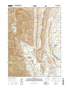 Laporte Colorado Current topographic map, 1:24000 scale, 7.5 X 7.5 Minute, Year 2016