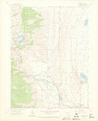 Laporte Colorado Historical topographic map, 1:24000 scale, 7.5 X 7.5 Minute, Year 1962