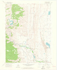 Laporte Colorado Historical topographic map, 1:24000 scale, 7.5 X 7.5 Minute, Year 1962