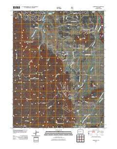 Larkspur Colorado Historical topographic map, 1:24000 scale, 7.5 X 7.5 Minute, Year 2011