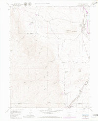 Larkspur Colorado Historical topographic map, 1:24000 scale, 7.5 X 7.5 Minute, Year 1954