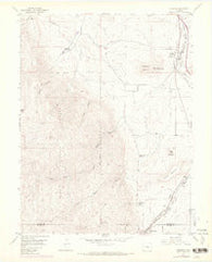 Larkspur Colorado Historical topographic map, 1:24000 scale, 7.5 X 7.5 Minute, Year 1954