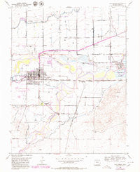 Las Animas Colorado Historical topographic map, 1:24000 scale, 7.5 X 7.5 Minute, Year 1953