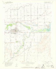 Las Animas Colorado Historical topographic map, 1:24000 scale, 7.5 X 7.5 Minute, Year 1953