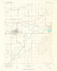 Las Animas Colorado Historical topographic map, 1:24000 scale, 7.5 X 7.5 Minute, Year 1953