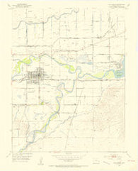 Las Animas Colorado Historical topographic map, 1:24000 scale, 7.5 X 7.5 Minute, Year 1953