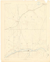 Las Animas Colorado Historical topographic map, 1:125000 scale, 30 X 30 Minute, Year 1891