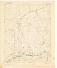 Las Animas Colorado Historical topographic map, 1:125000 scale, 30 X 30 Minute, Year 1893