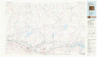 Las Animas Colorado Historical topographic map, 1:100000 scale, 30 X 60 Minute, Year 1981
