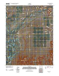 Lasauses Colorado Historical topographic map, 1:24000 scale, 7.5 X 7.5 Minute, Year 2010