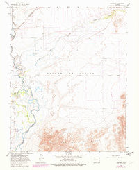 Lasauses Colorado Historical topographic map, 1:24000 scale, 7.5 X 7.5 Minute, Year 1965