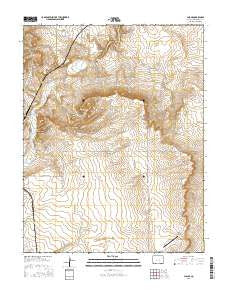Lascar Colorado Current topographic map, 1:24000 scale, 7.5 X 7.5 Minute, Year 2016
