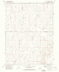 Last Chance SW Colorado Historical topographic map, 1:24000 scale, 7.5 X 7.5 Minute, Year 1973