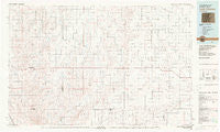 Last Chance Colorado Historical topographic map, 1:100000 scale, 30 X 60 Minute, Year 1983