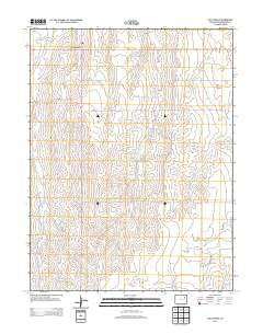Last Chance Colorado Historical topographic map, 1:24000 scale, 7.5 X 7.5 Minute, Year 2013