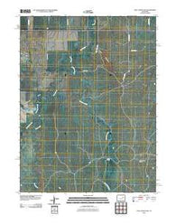 Last Chance NW Colorado Historical topographic map, 1:24000 scale, 7.5 X 7.5 Minute, Year 2010