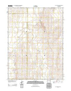 Last Chance NW Colorado Historical topographic map, 1:24000 scale, 7.5 X 7.5 Minute, Year 2013