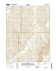 Last Chance SW Colorado Current topographic map, 1:24000 scale, 7.5 X 7.5 Minute, Year 2016