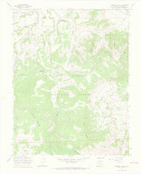 Laughlin Gulch Colorado Historical topographic map, 1:24000 scale, 7.5 X 7.5 Minute, Year 1967