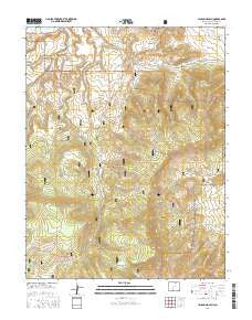 Laughlin Gulch Colorado Current topographic map, 1:24000 scale, 7.5 X 7.5 Minute, Year 2016