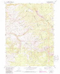 Lava Creek Colorado Historical topographic map, 1:24000 scale, 7.5 X 7.5 Minute, Year 1980