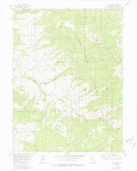 Lava Creek Colorado Historical topographic map, 1:24000 scale, 7.5 X 7.5 Minute, Year 1980