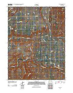 Lazear Colorado Historical topographic map, 1:24000 scale, 7.5 X 7.5 Minute, Year 2010