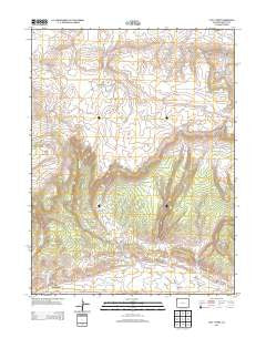 Lazy Y Point Colorado Historical topographic map, 1:24000 scale, 7.5 X 7.5 Minute, Year 2013