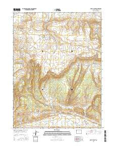 Lazy Y Point Colorado Current topographic map, 1:24000 scale, 7.5 X 7.5 Minute, Year 2016