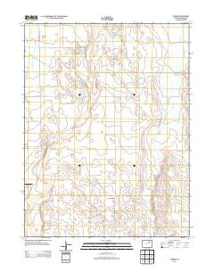 Leader Colorado Historical topographic map, 1:24000 scale, 7.5 X 7.5 Minute, Year 2013