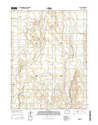 Leader Colorado Current topographic map, 1:24000 scale, 7.5 X 7.5 Minute, Year 2016