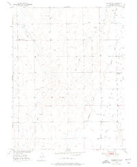 Leader NW Colorado Historical topographic map, 1:24000 scale, 7.5 X 7.5 Minute, Year 1951
