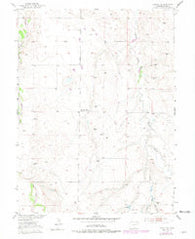 Leader SE Colorado Historical topographic map, 1:24000 scale, 7.5 X 7.5 Minute, Year 1951