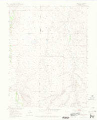 Leader SE Colorado Historical topographic map, 1:24000 scale, 7.5 X 7.5 Minute, Year 1951
