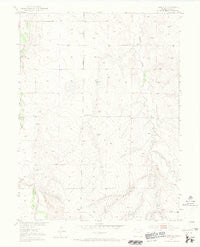 Leader SE Colorado Historical topographic map, 1:24000 scale, 7.5 X 7.5 Minute, Year 1951