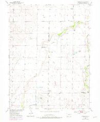 Leader SW Colorado Historical topographic map, 1:24000 scale, 7.5 X 7.5 Minute, Year 1952